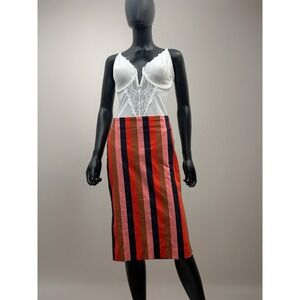 NWOT Ann Taylor Striped Pencil Skirt‎ Sz 6